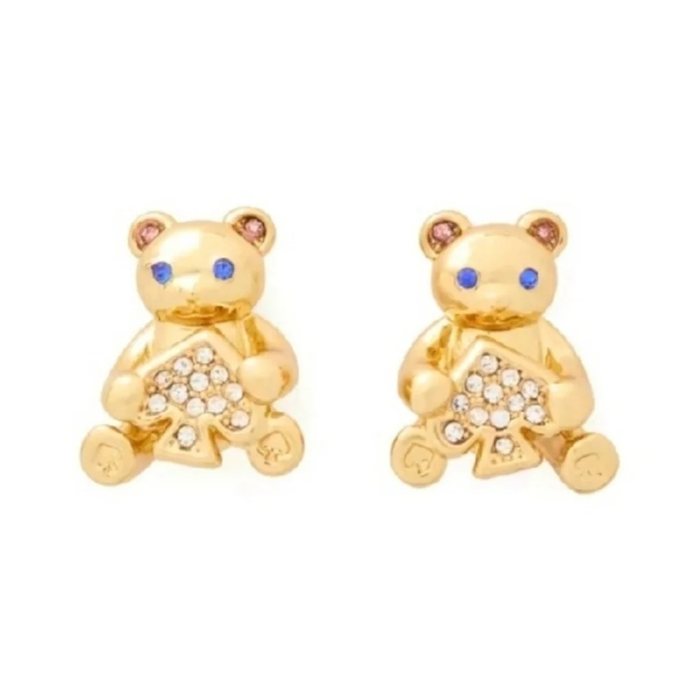 💛▪️Kate Spade▪️ Oh What Fun Spade Teddy Studs [$79 MSRP]